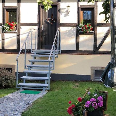 Ferienwohnung Schlesinger Hohnstein Bagian luar foto