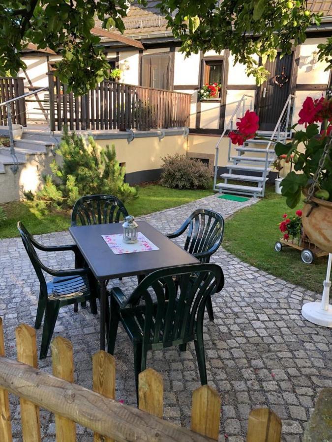 Ferienwohnung Schlesinger Hohnstein Bagian luar foto