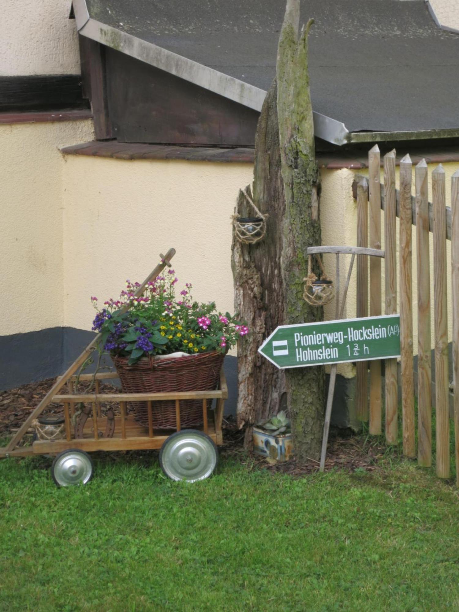 Ferienwohnung Schlesinger Hohnstein Bagian luar foto
